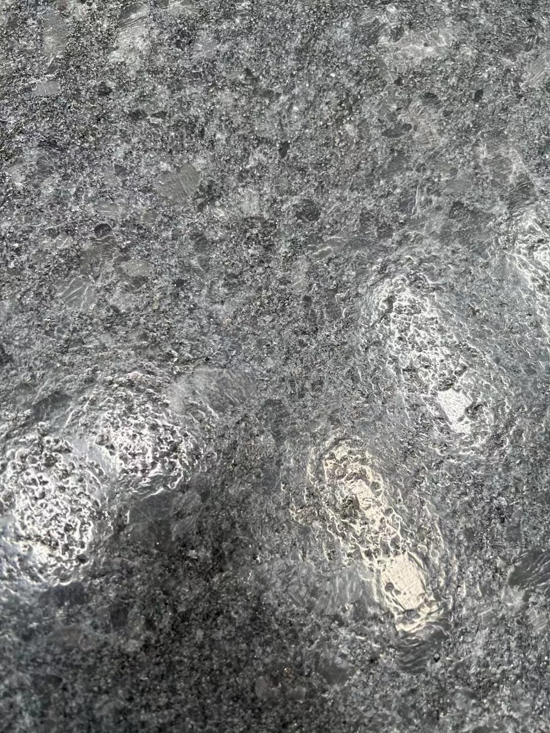 Large Steel Grey Granite Slab