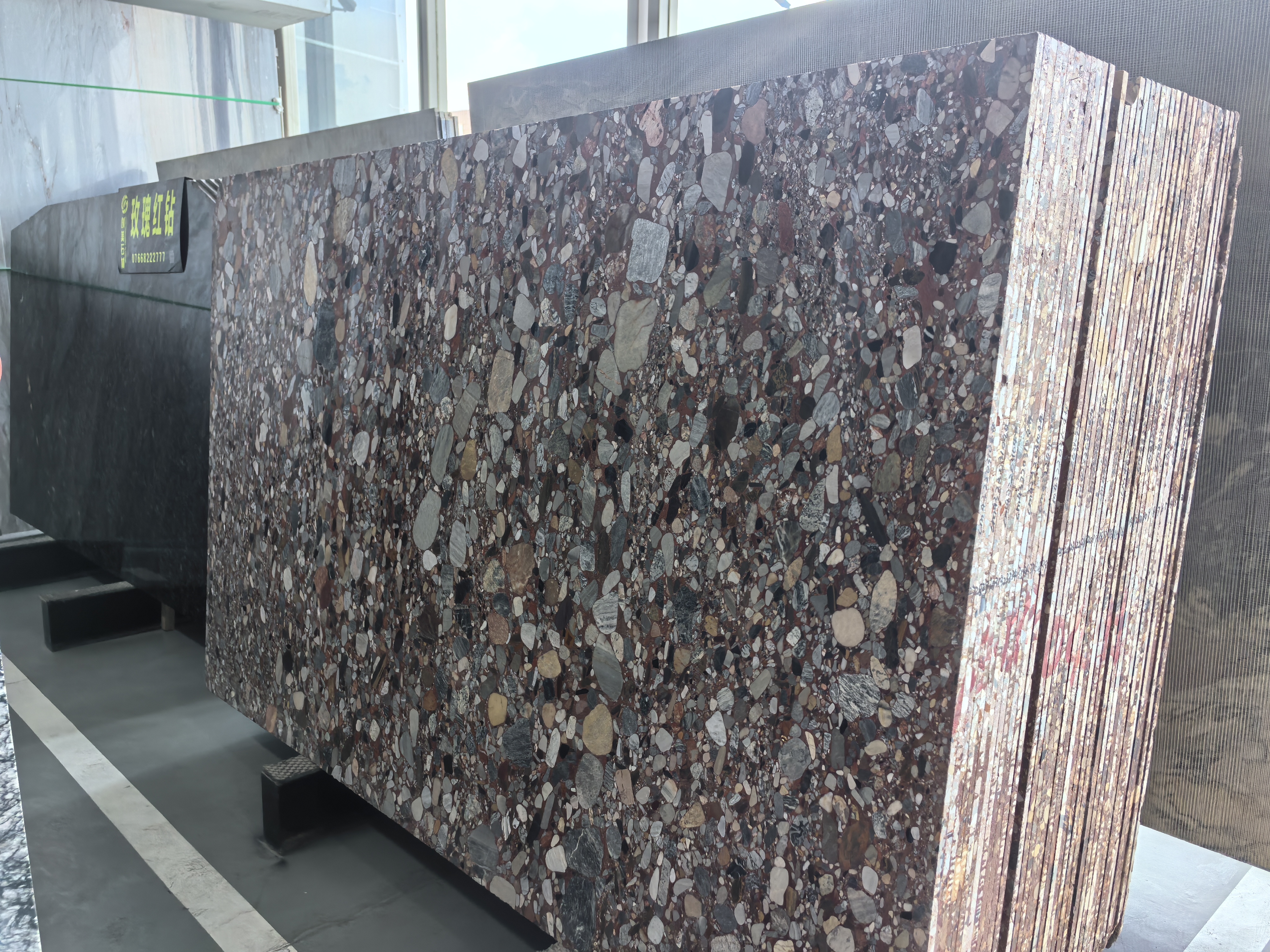 Synchronized Swimming Granite Big Slab