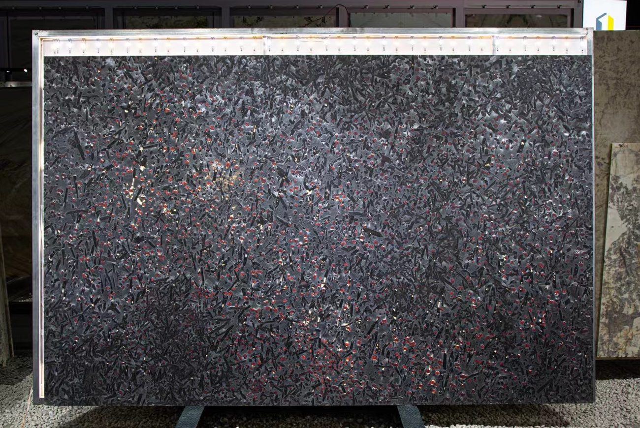 Night Rose Quartzite Large Slab