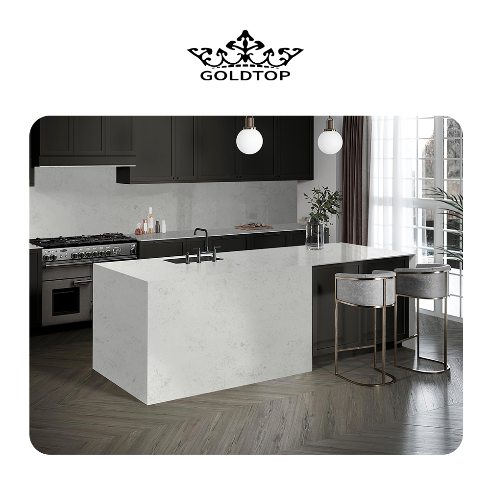 4006 Donut Marble Quartz Slab