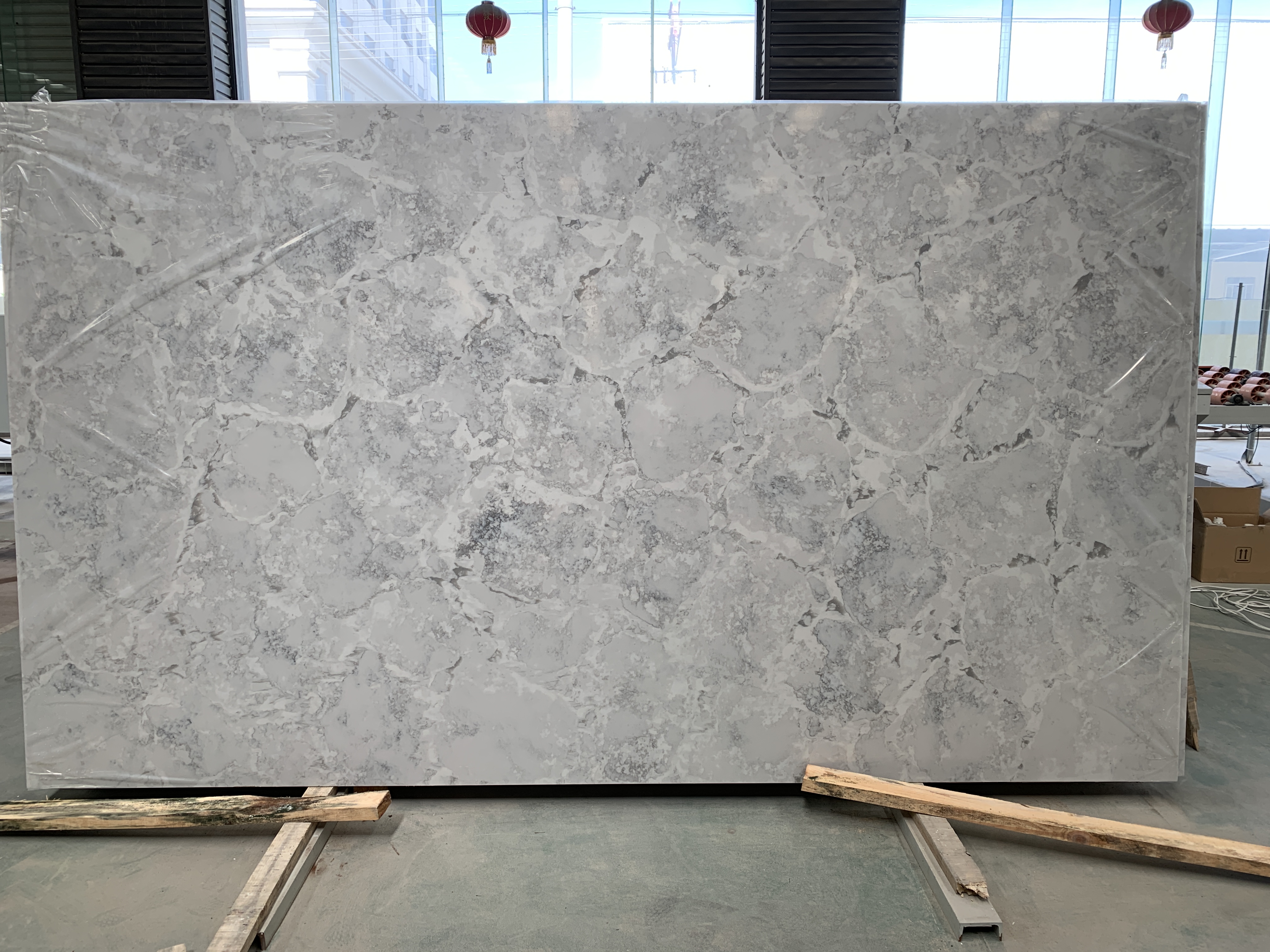 6026 Superore Concrete Quartz Slabs