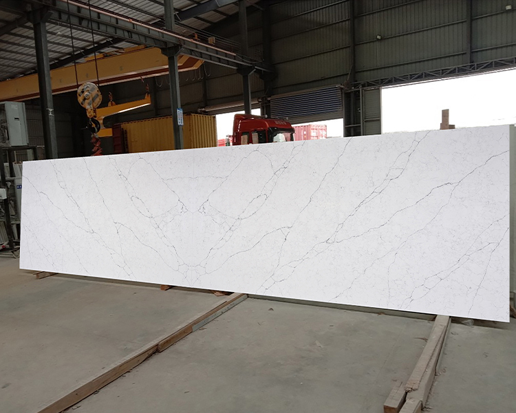 5021 Alasky Gray Quartz Calacatta Countertops