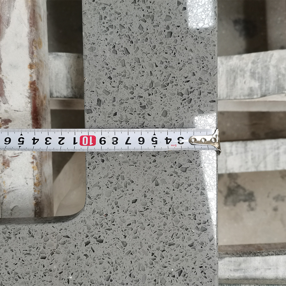1002 Sparkle Grey Series Quartz Factory Price Wholesale