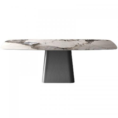 Small Rectangle Marble Top Dining Table