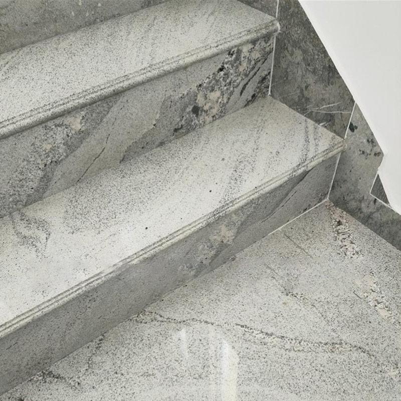 River White Granite Stairs Steps