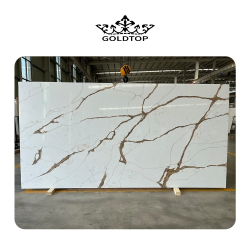 5098 Majestic White Calacatta Quartz