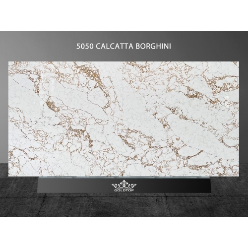 5050 Calcatta Borghini White Quartz