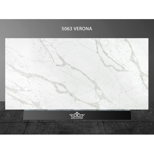 5033 Ocean Wave White Calacatta Quartz