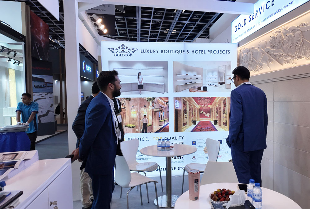 اختتمت شركة GOLDTOP بنجاح يومها الأول في معرض BIG 5 Global، مستقطبةً اهتمامًا كبيرًا بحلول الأحجار الفاخرة